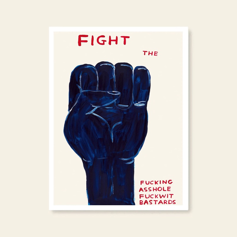 Shrig Shop David Shrigley - Fight (50x70)