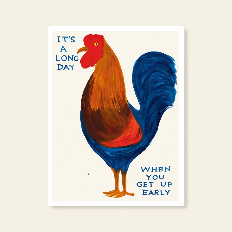 Shrig Shop David Shrigley - It's A Long Day (50x70)