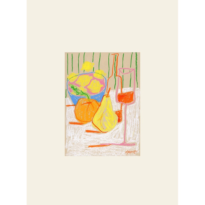 The Poster Club Maxine McCrann - Late Afternoon Still Life (30x40) - Poster