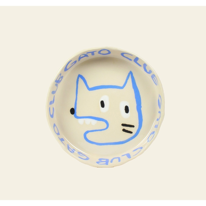Wobbly Studio Gato Club Ti Chat Bowl