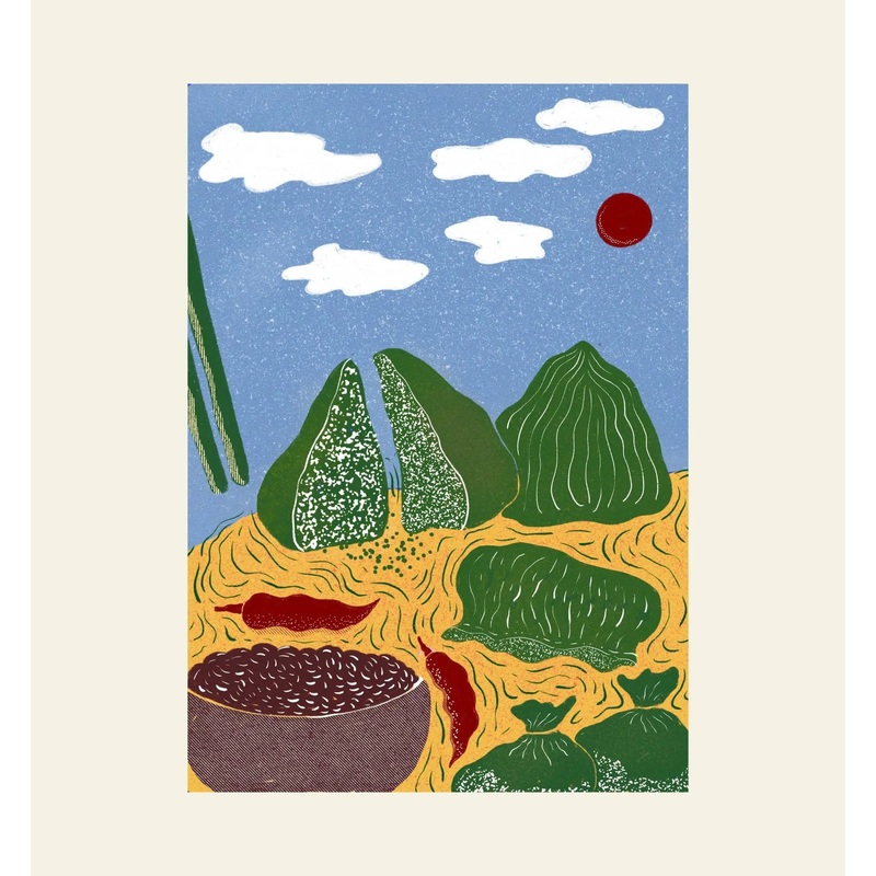 Dirtydoodies Dumplings at Dusk, Print