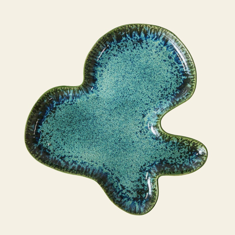HKLIVING Shell Plate - Teal