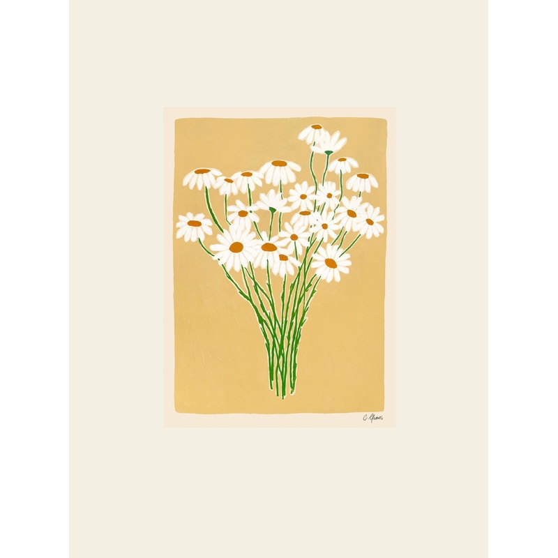 The Poster Club Carla Llanos - Daisies (30x40) - Poster