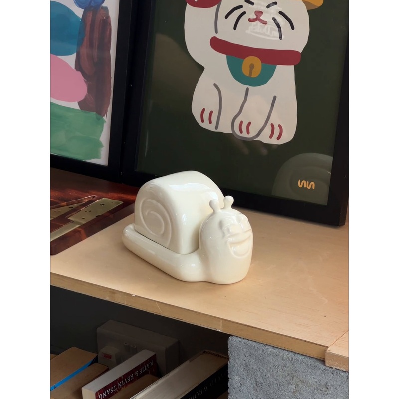 Third Drawer Down Hattie Stewart x Snail Butter Dish