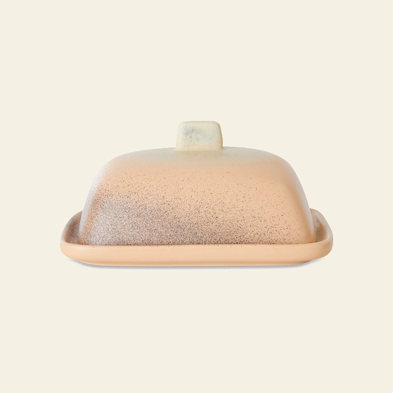 HKLIVING 70s Ceramics: Butter Dish - Breeze