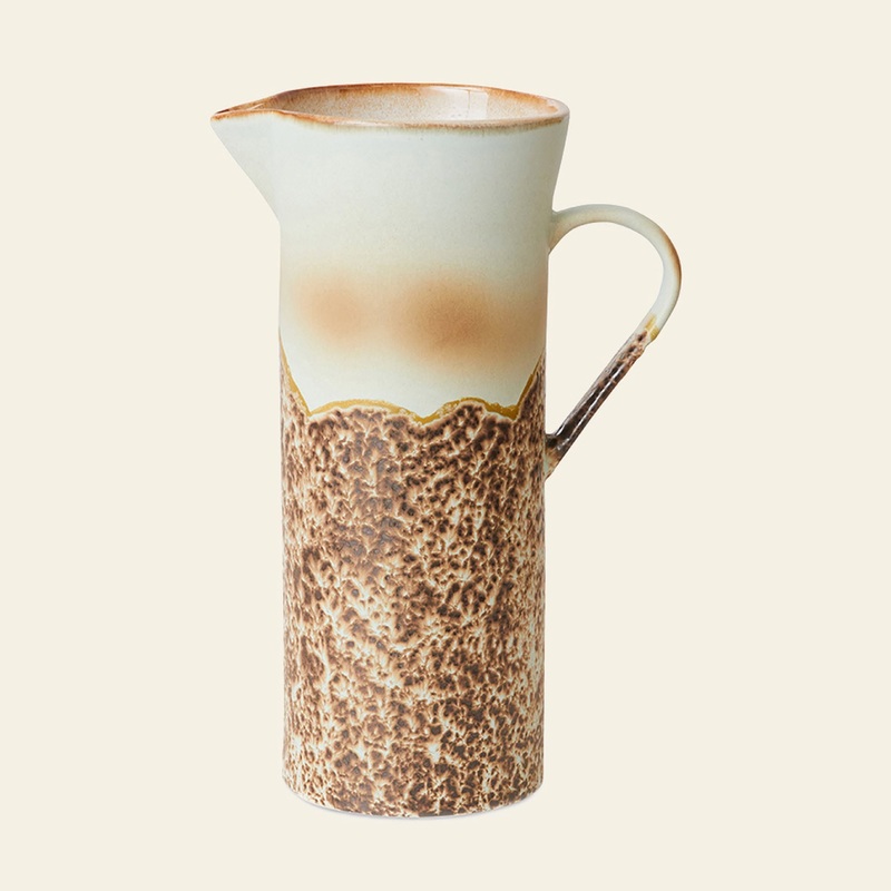 HKLIVING 70s Ceramics: Jug - Shell