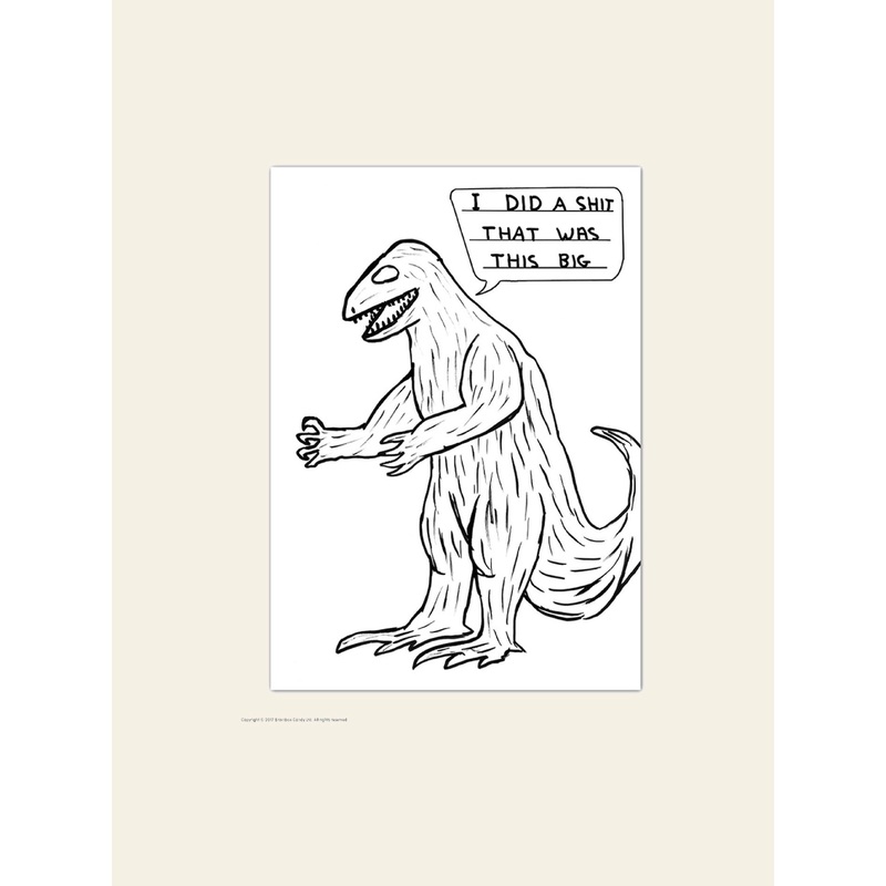 Dinosaur Shit Gift Card (Physical)