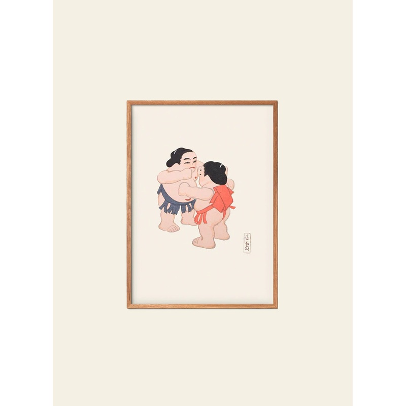 Empty Wall Sumo - Japanese Folk Toy Poster (30x40)