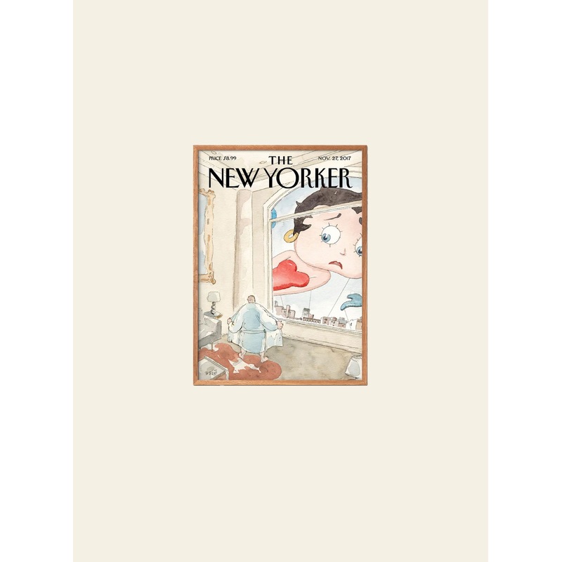 Empty Wall The New Yorker - Nowhere to Hide (A3) - Poster