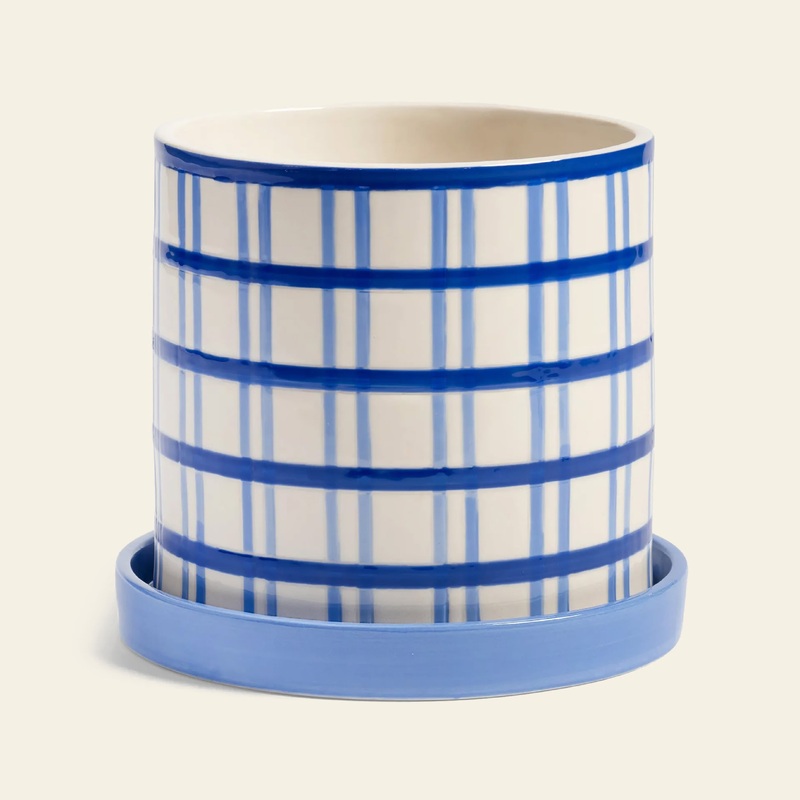 &klevering Clash Grid Planter - Multicolour