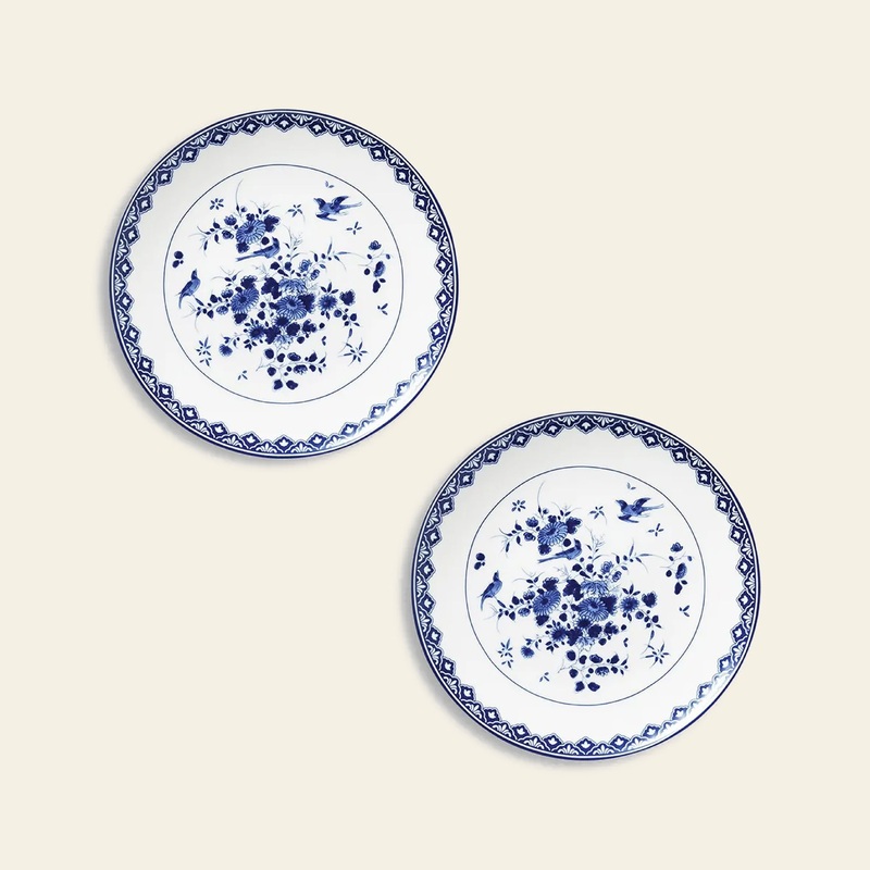 &klevering Delftware Plate, Set of 2 - Blue