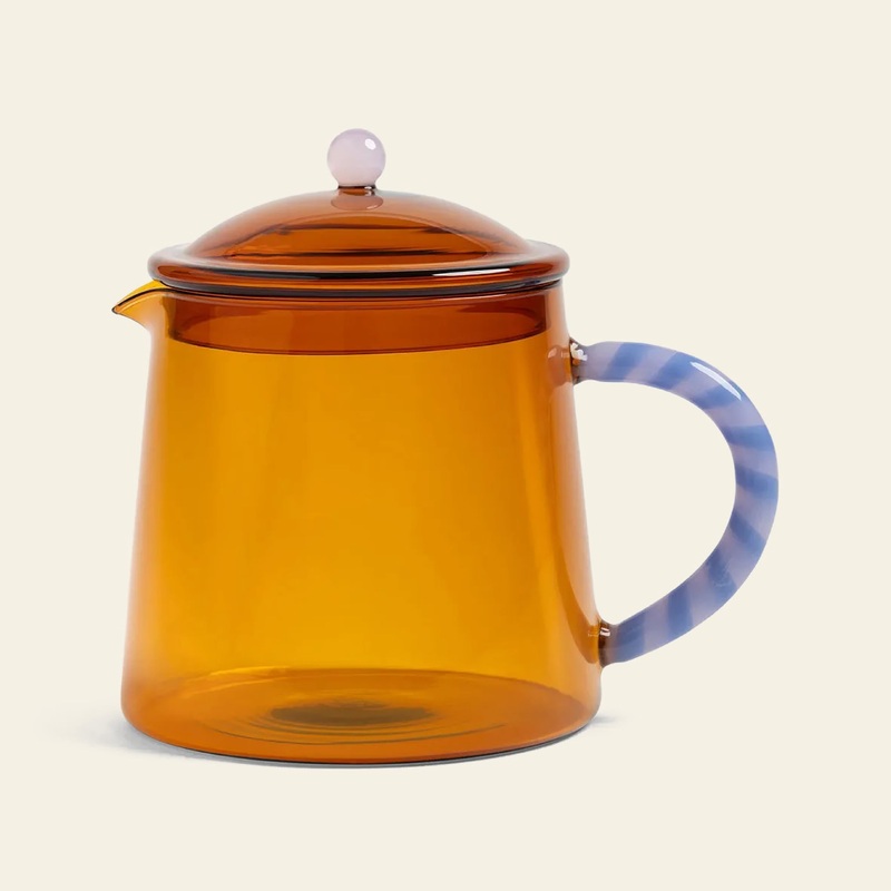 &klevering Duet Amber Teapot