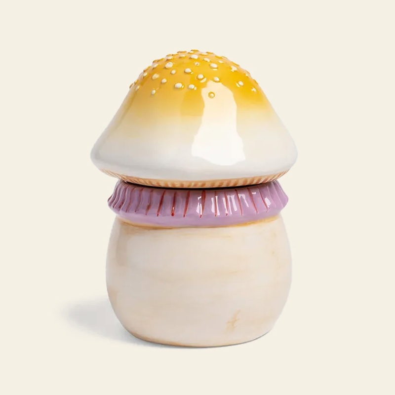 &klevering Magic Mushroom Jar, Small - Multicolour