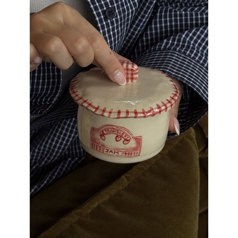 MIRYO Strawberry Jam Jar
