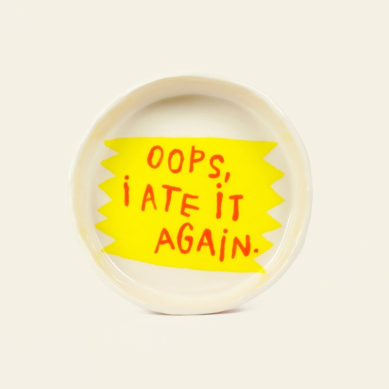 Wobbly Studio Oops Ti Chat Bowl