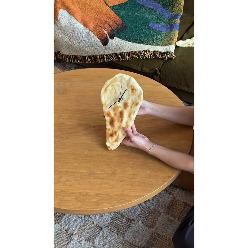 Yukiko Morita NAAAAN Time Flat Clock