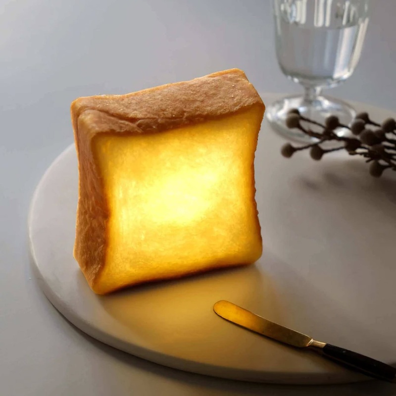 Yukiko Morita Pampshade Toast A Bread Lamp