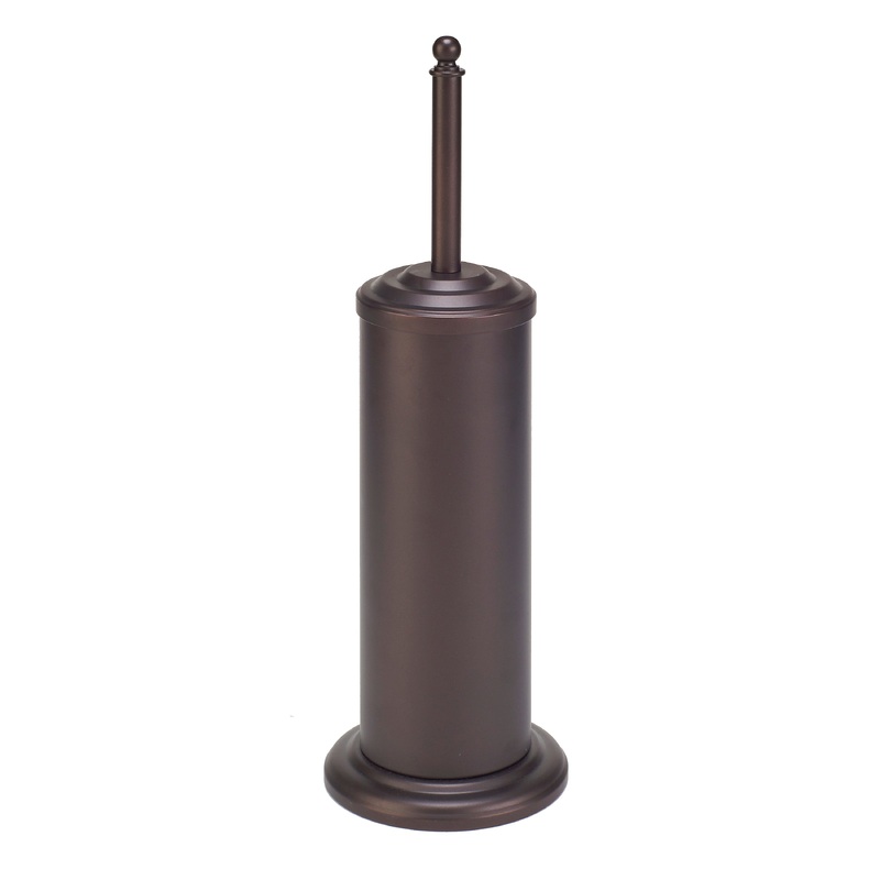 Bath Bliss Steel Toilet Brush and Holder in Rust