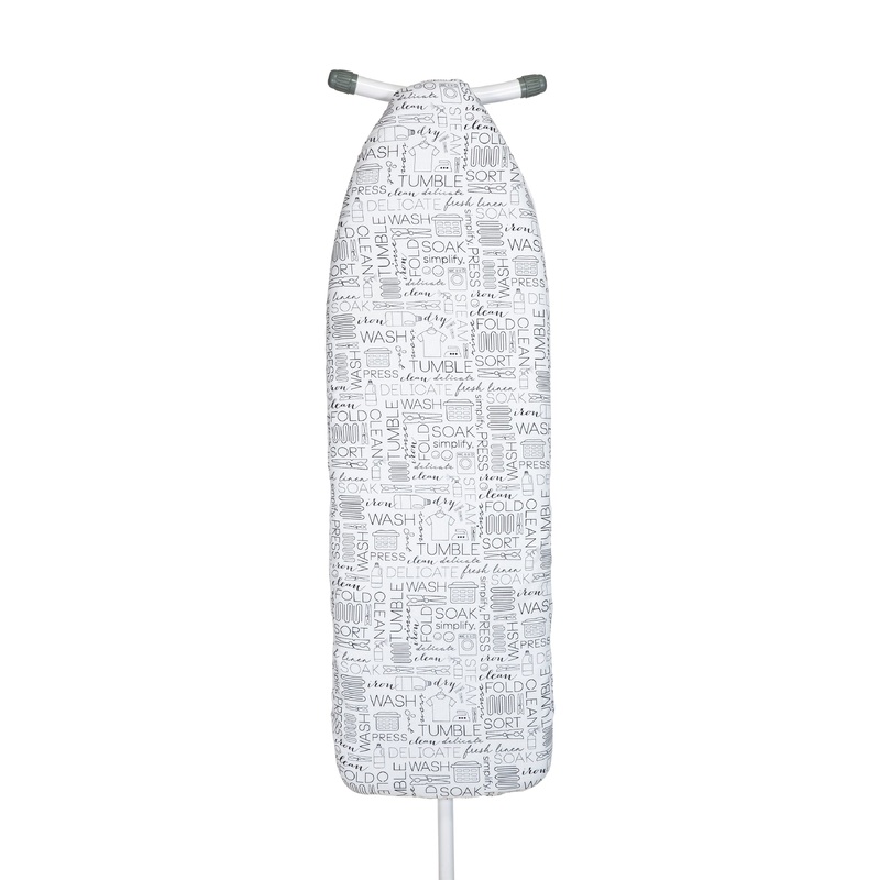Simplify Scorch Resistant Ironing Board Cover & Pad in White