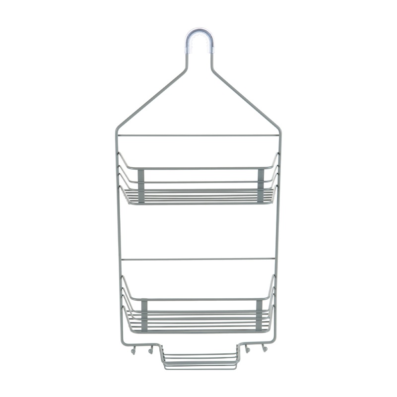 Bath Bliss 2 Tier Shower Caddy in Grey
