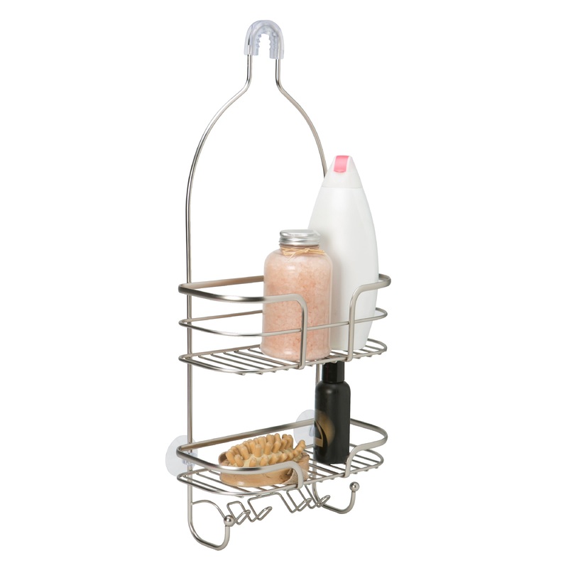 Bath Bliss Holland Shower Caddy in Satin