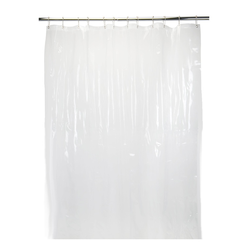Bath Bliss Sanitized PVC Super Clear Shower Liner