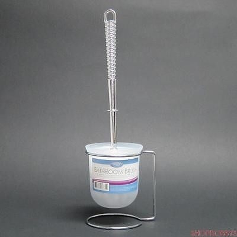 Bath Bliss Steel Toilet Brush and Holder in Chrome