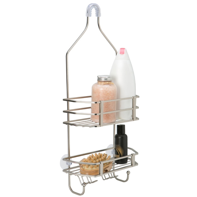 Bath Bliss Moderno Shower Caddy in Satin