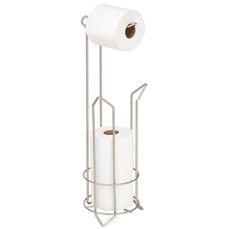 Bath Bliss Toilet Paper Holder and Dispenser in Satin Nickel