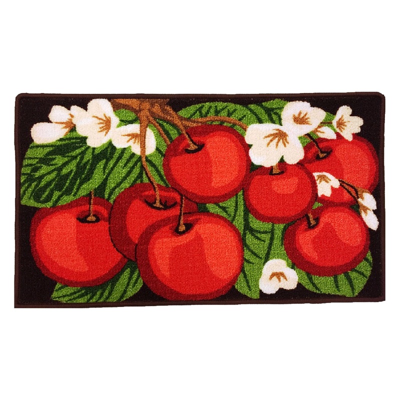 Cherry Bunch Non-Slip Kitchen Mat, 17x29 Inches