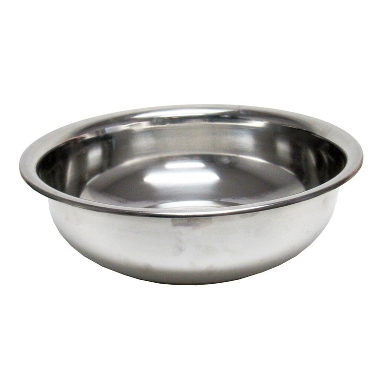 Stainless Steel Mixing Bowl Silver, 7.5 Quart