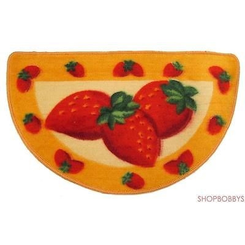 Strawberry Kitchen Slice Mat, 29x17 Inches