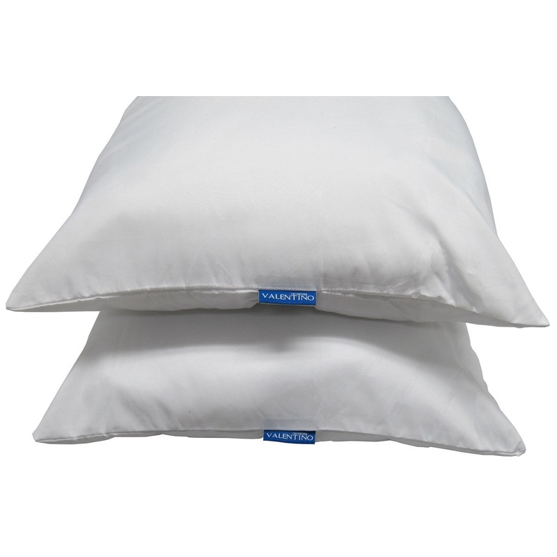 Valentino Twin Pack Soft Density Pillow White - 20x28