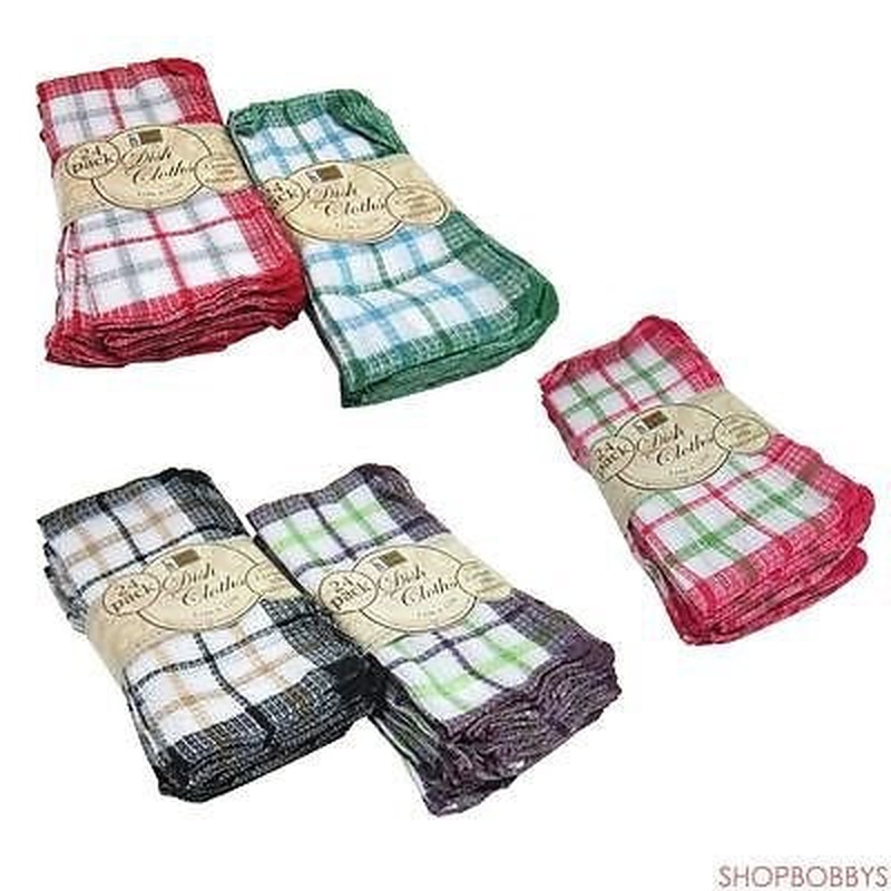 Better Home 24-Pack Dish Cloths, Colors May Vary, 12x12 Inch