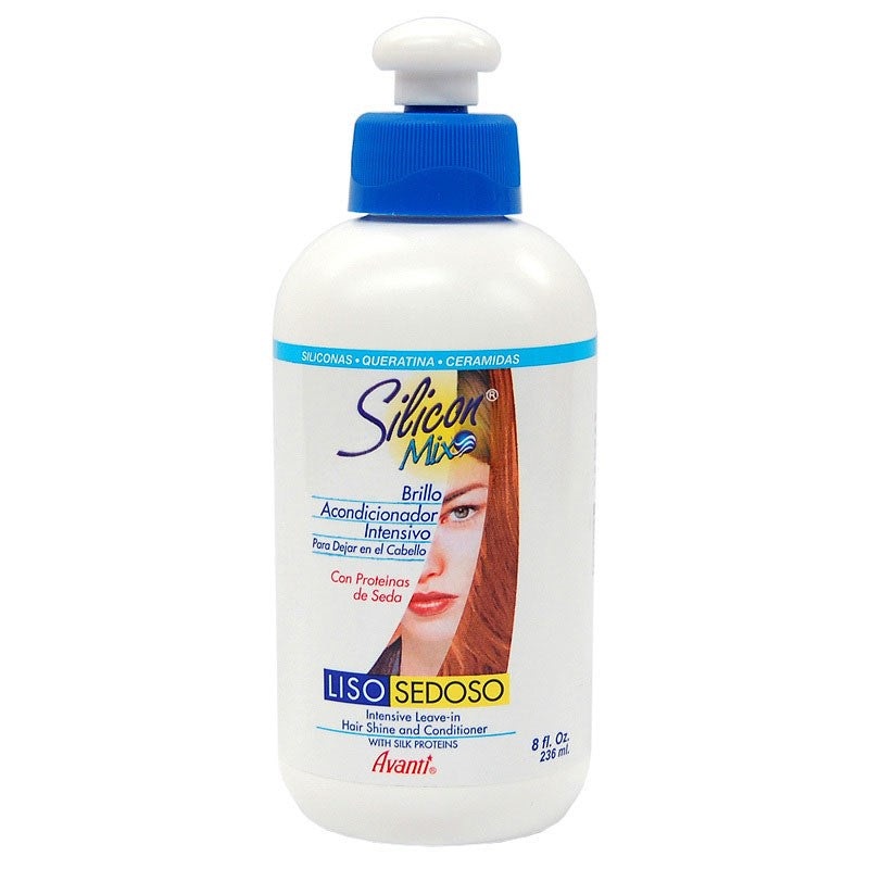 Avanti Silicon Mix Liso Sedoso Leave-In Hair Shine & Conditioner, 8 Ounces