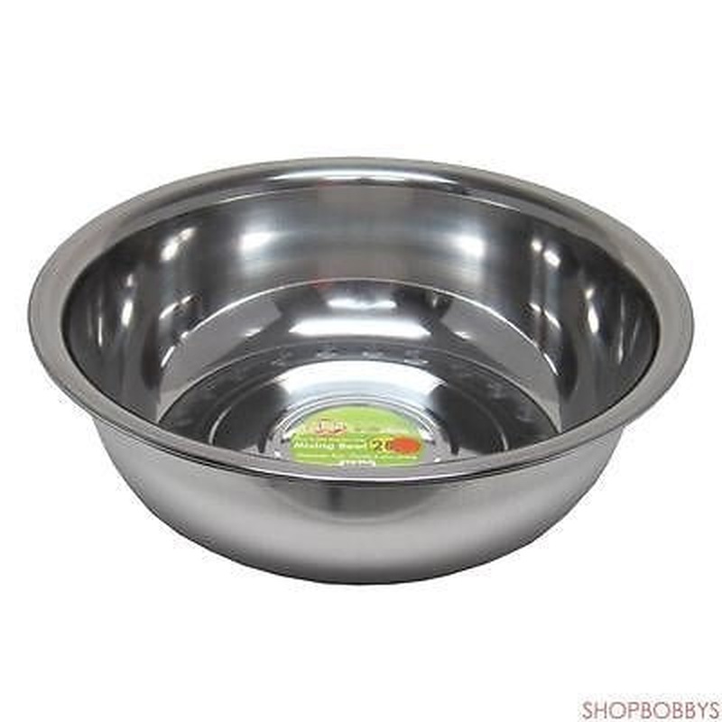 Stainless Steel Mixing Bowl, Medium, 13.5 Quart