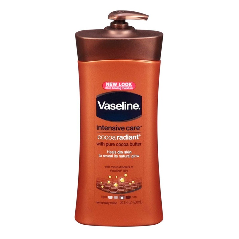 Vaseline Intensive Care Cocoa Radiant With Pure Cocoa Butter, 20.3 Ounces