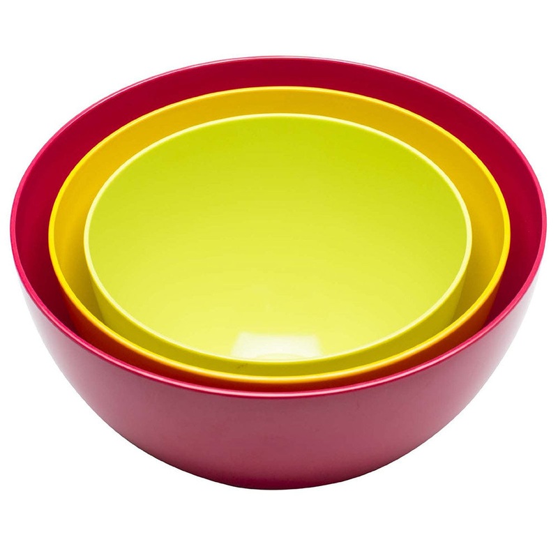 Zak Designs Caterina Nested Serving Bowl Set, Set Of 3