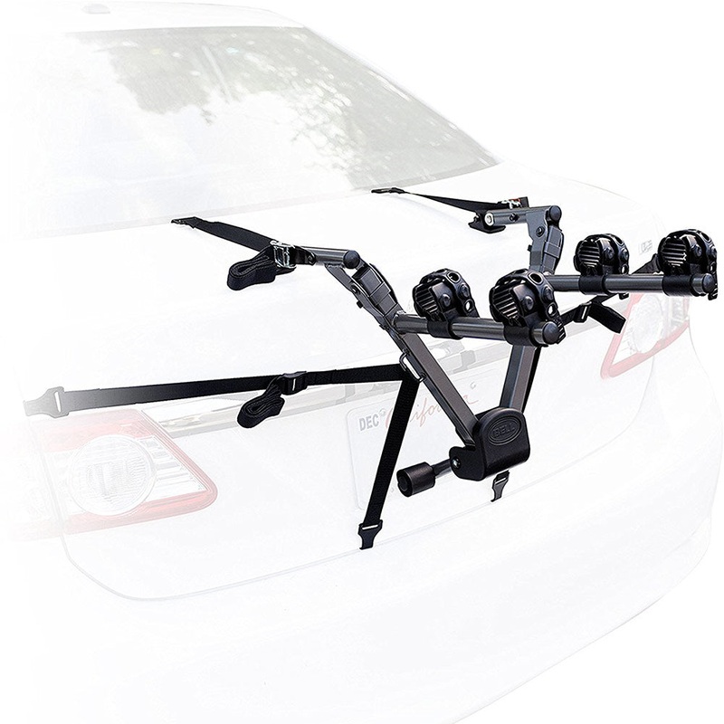 Bell Overpass 200 2-Bicyle Compact Folding Trunk Bike Rack, Black