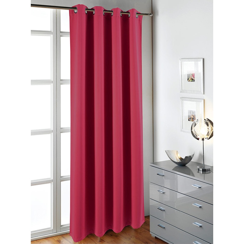Nova Blackout Energy Saving 8 Grommets Panel, Burgundy, 54x84 Inches