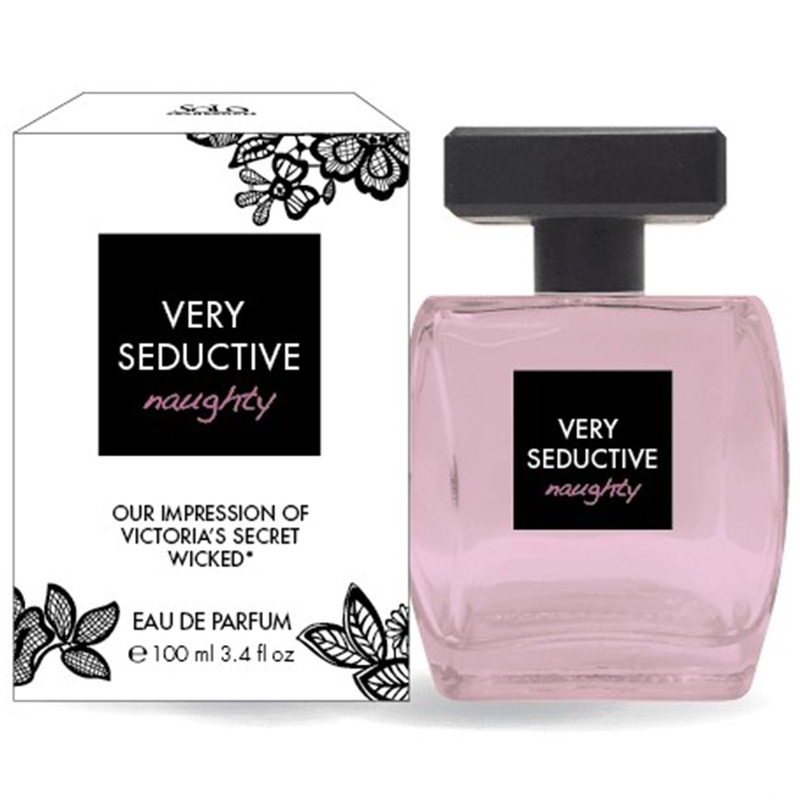 Very Seductive Naughty for Women, Impression of Wicked Perfume, EAU DE PARFUM, 3.4 Ounces