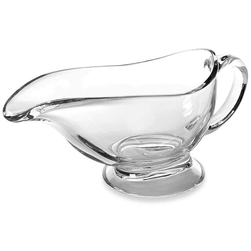 Anchor Hocking Presence Glass Gravy Boat, Clear, 16 Ounces