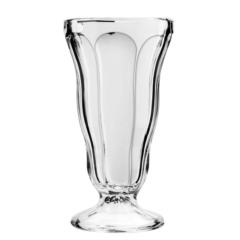 Anchor Hocking Soda Fountain Glass Cups, Set of 12, 12.5 Ounces