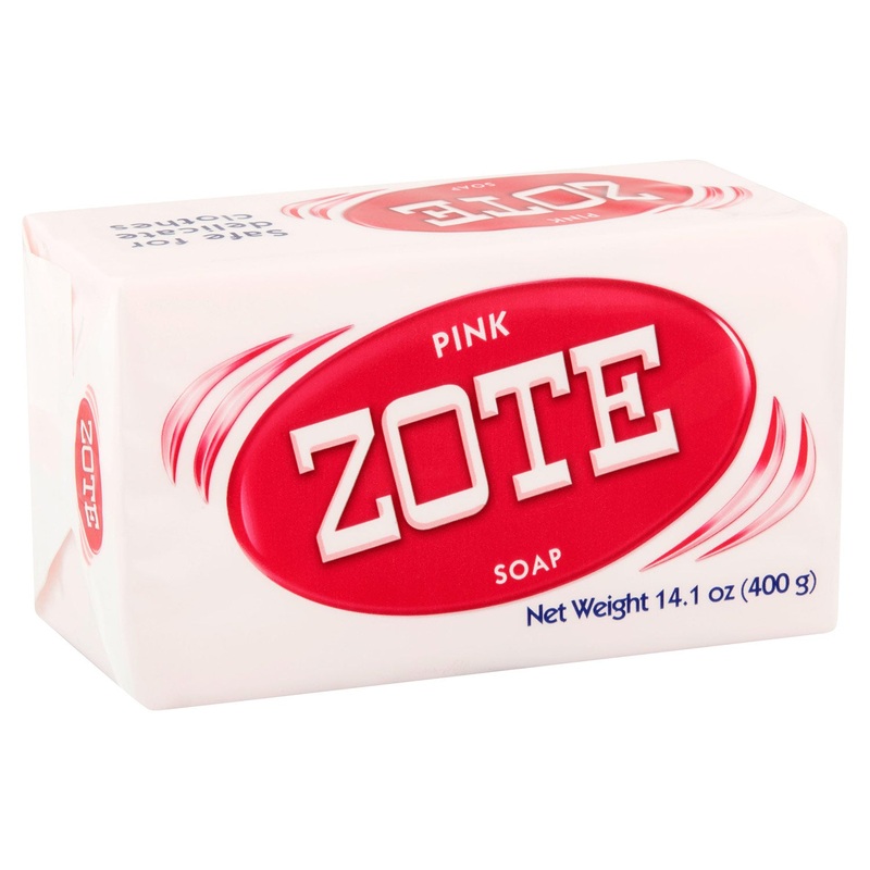 Zote Laundry Soap and Stain Remover, Pink, 14.1 Ounces