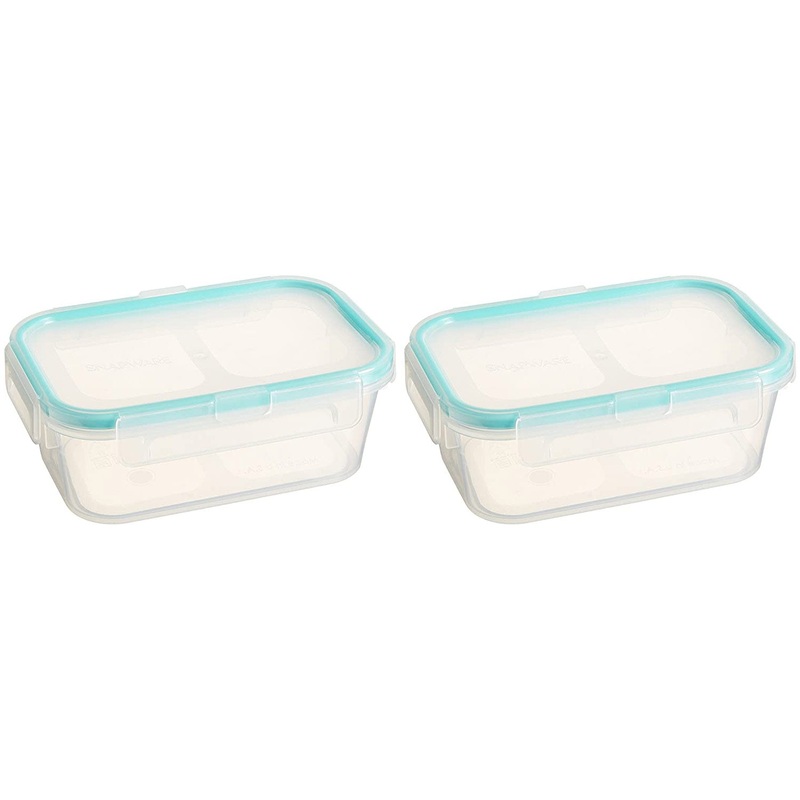 Snapware 2-Pack Airtight Food Storage Container Set, 2 Cups