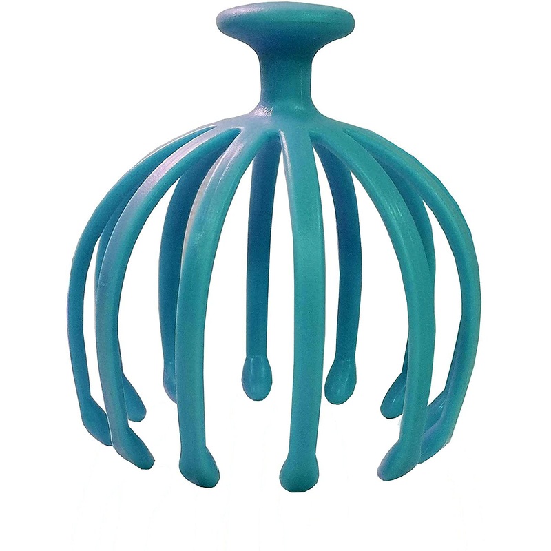 Bioswiss Head and Scalp Acupressure Massager and Scratcher, Green