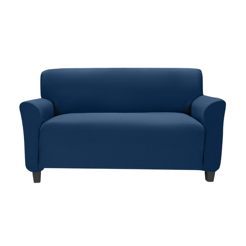 Vivian Stretch Diamond living Room Love Seat Cover, 96.5x47.25 Inches