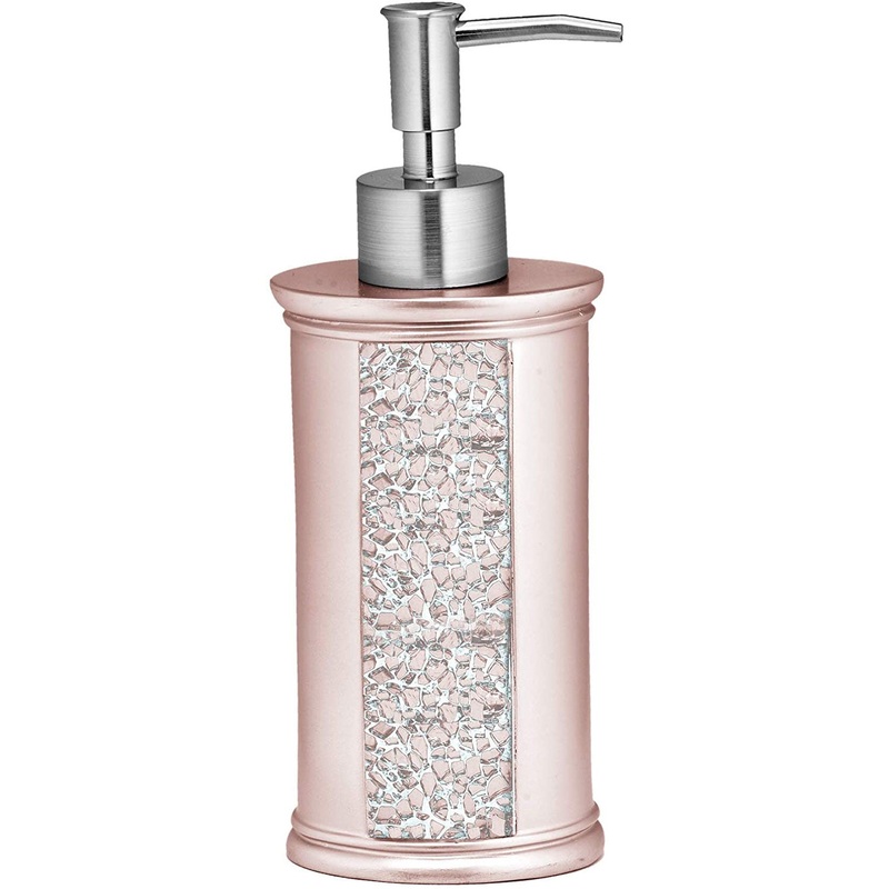 Sinatra Complete Bath Ensemble Decor Set, Blush, All Sold Separately