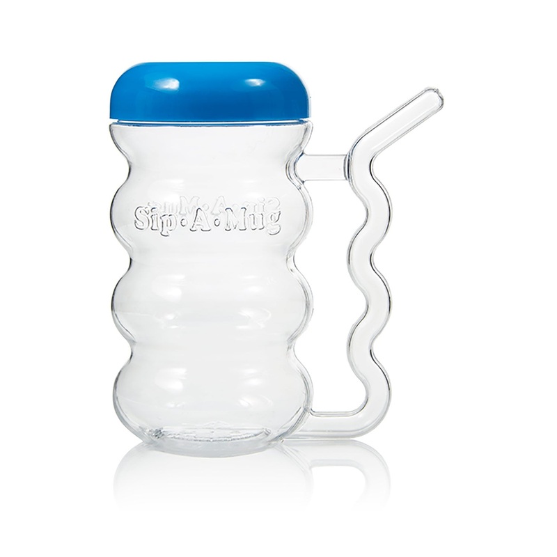 Arrow Plastic Sip-A-Mug With Straw Handle, Assorted Colors, 14 Ounces