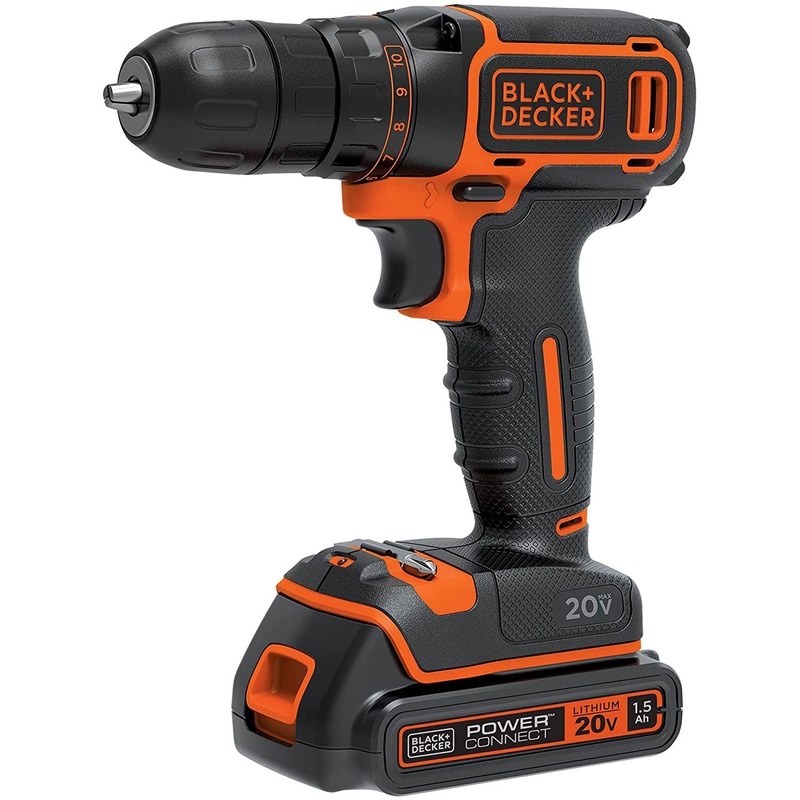 BLACK+DECKER BDCDD120C 20V Lithium Ion MAX Cordless Drill Driver